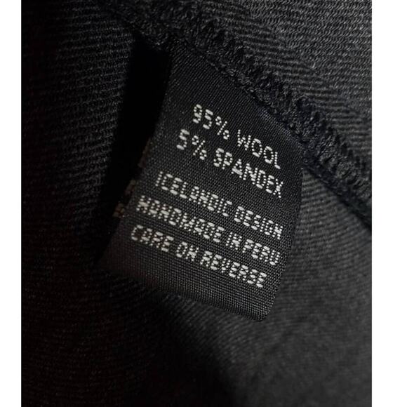 Elm Design Wool Blend Blazer Jacket 3 Large Lagenlook Stretch Corporate Goth - Picture 6 of 13